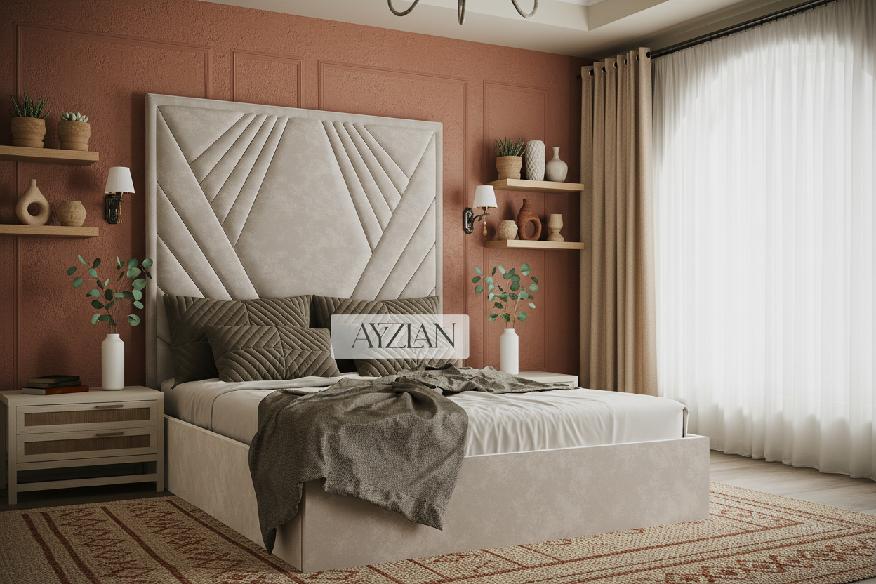 Gemma Art Deco Bed