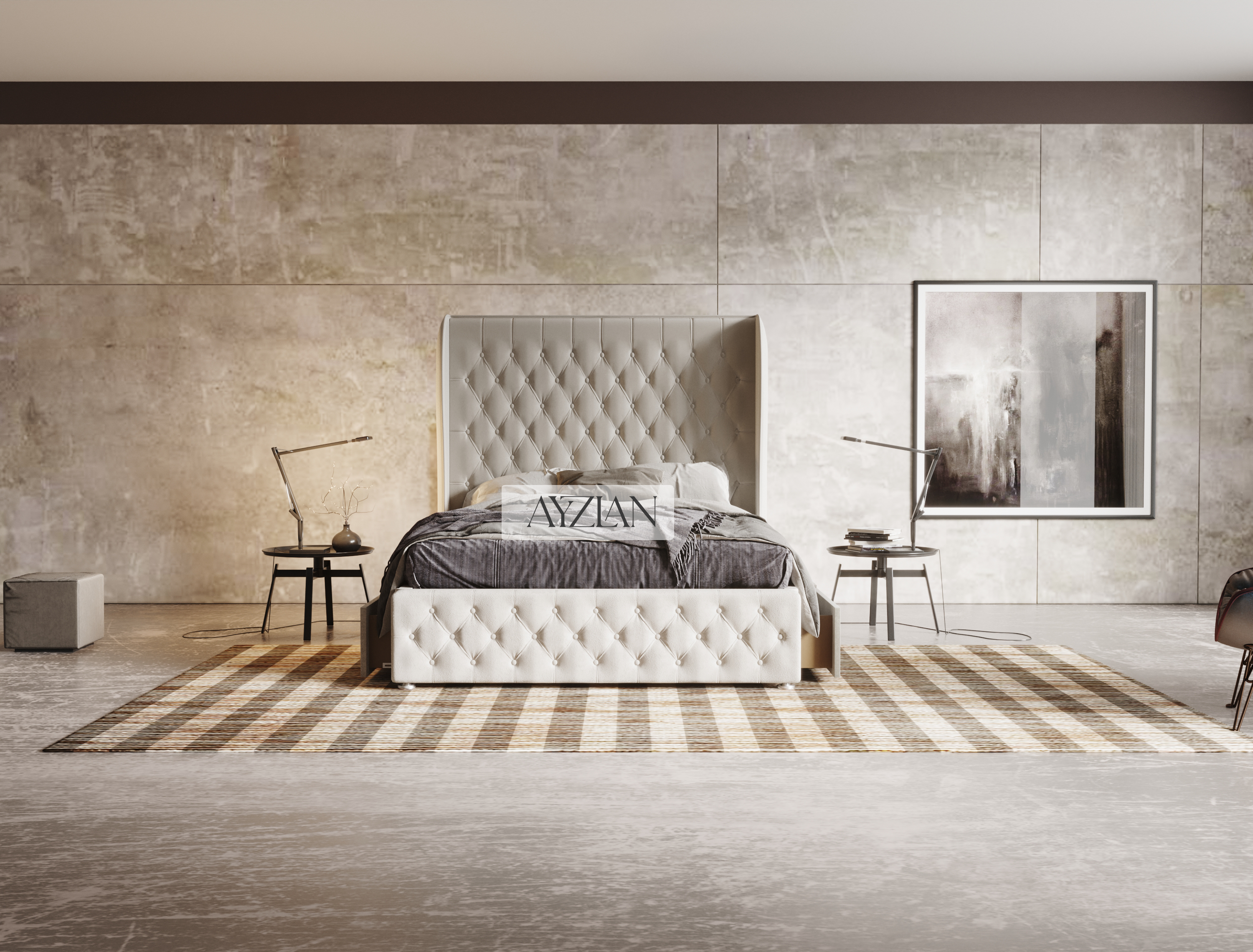 Noah Winged Divan Storage Drawer Bed