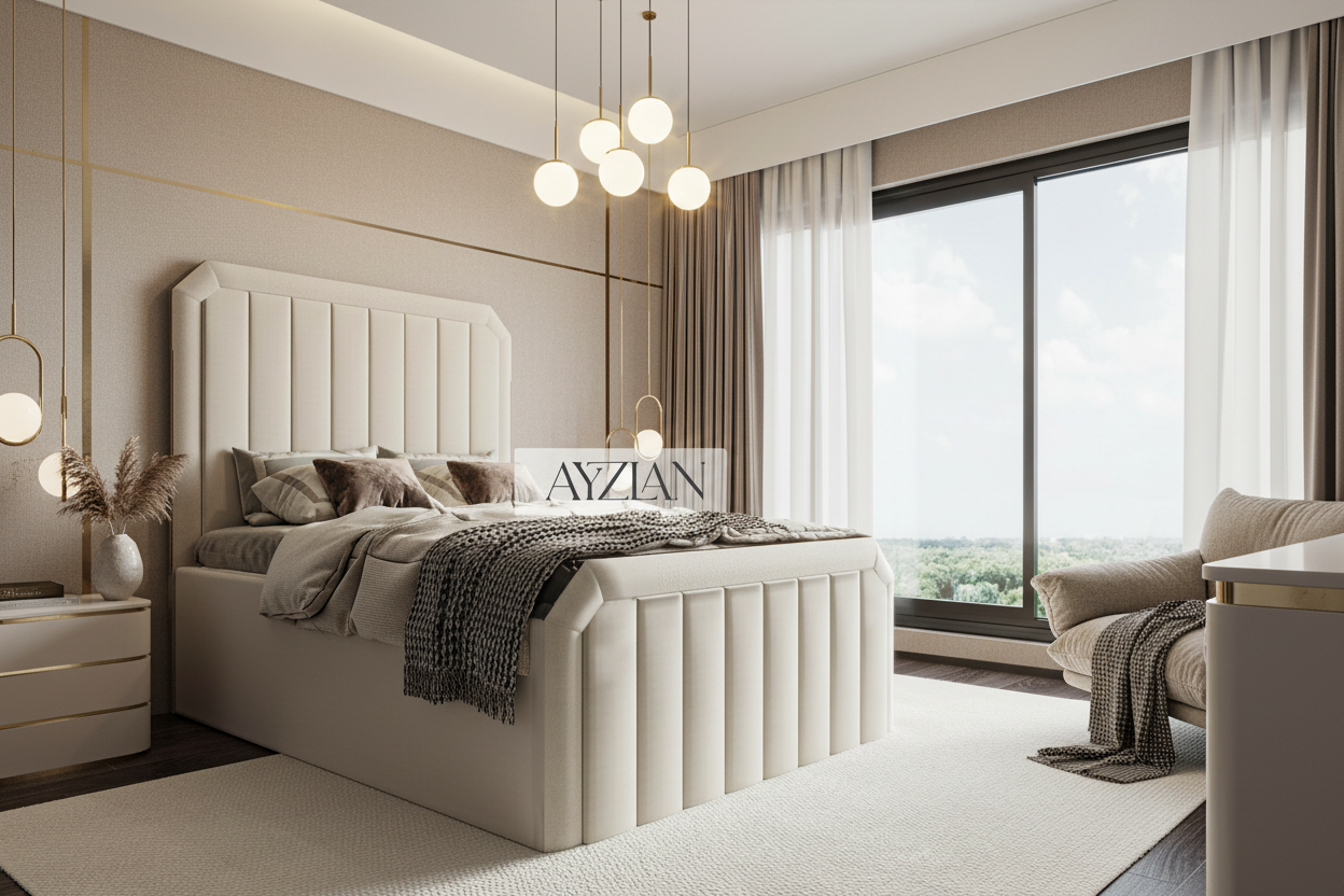 Evelyn Stripe Elegance Bed