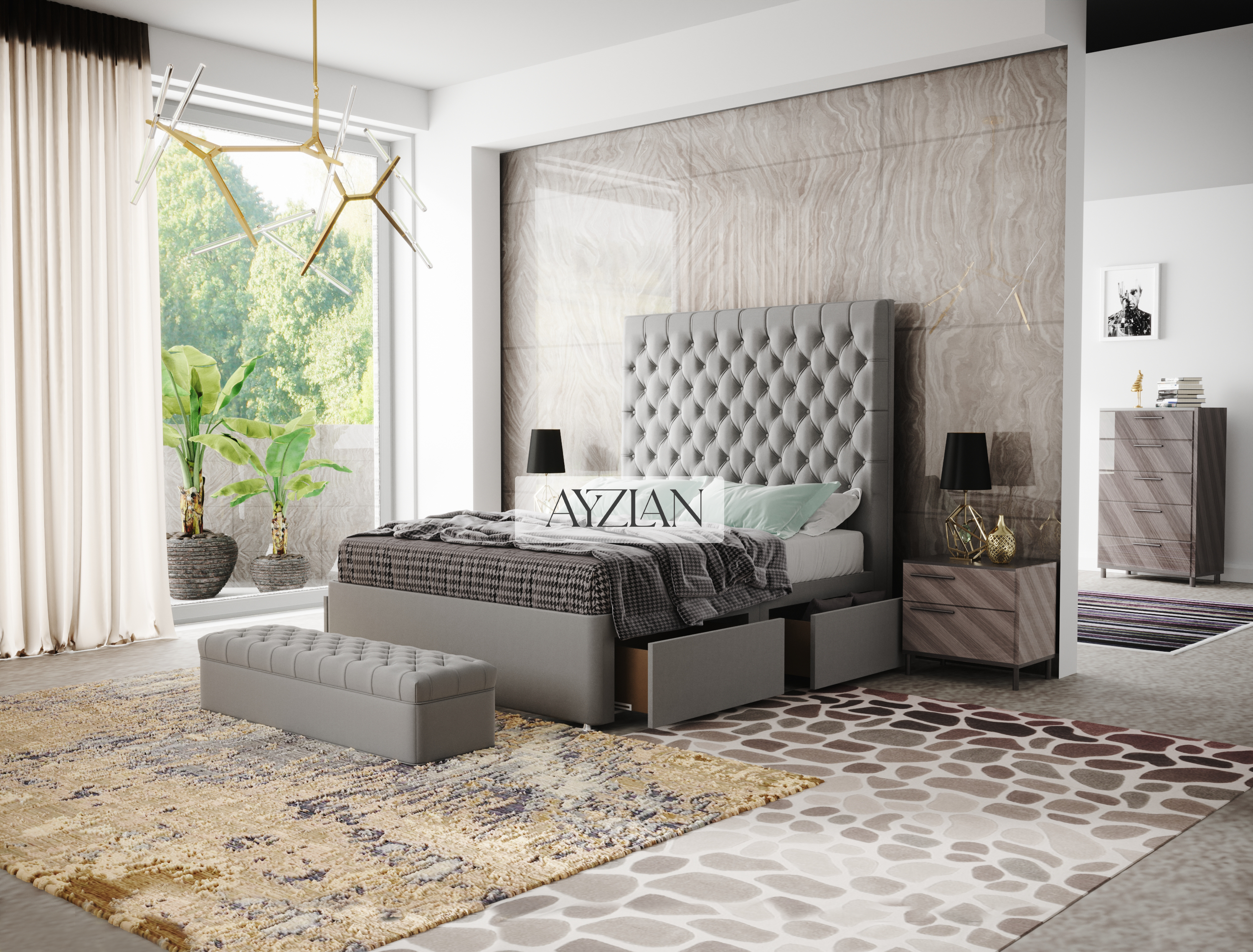 Georgia Drawer Storage Divan Bed