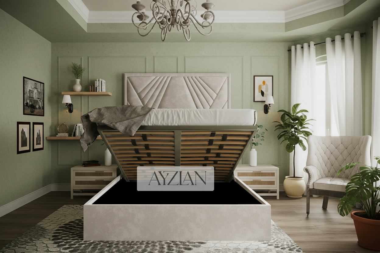 Gemma Art Deco Bed