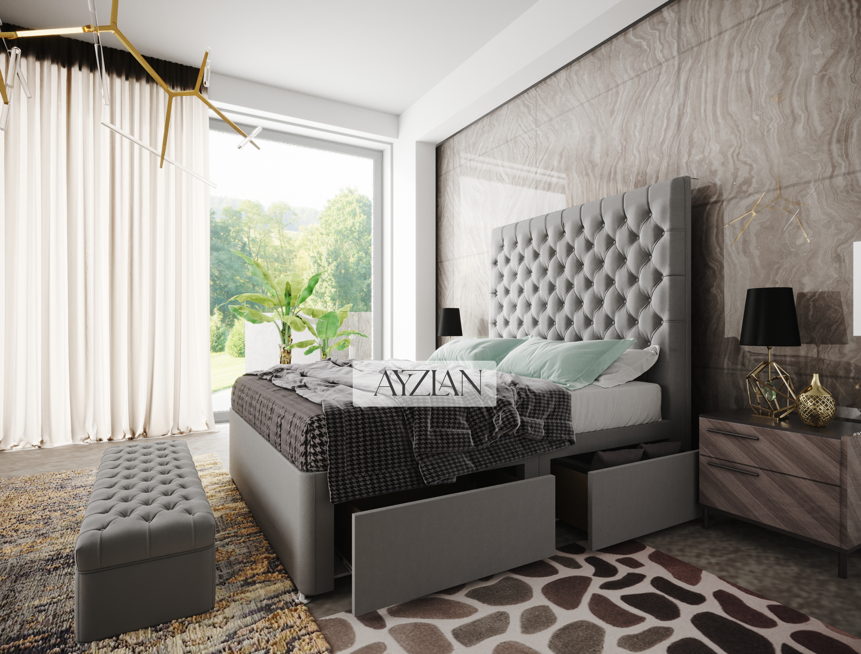 Georgia Drawer Storage Divan Bed