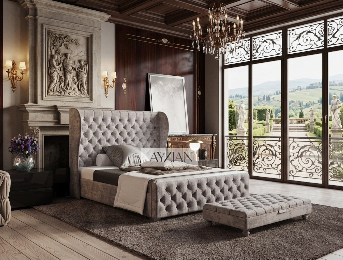 Leonie Winged Bed