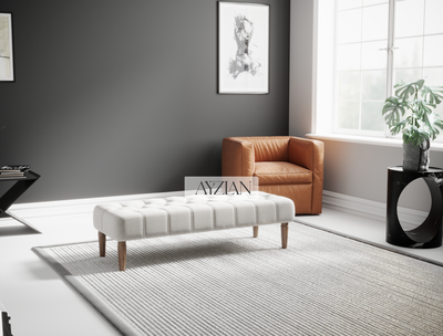 Chesterfield Deep Buttoned One Section Footstool