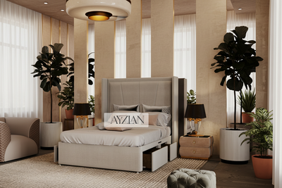 Prada Winged Drawer Storage Divan Bed