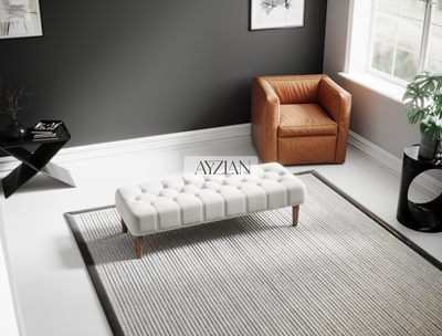 Chesterfield Deep Buttoned One Section Footstool