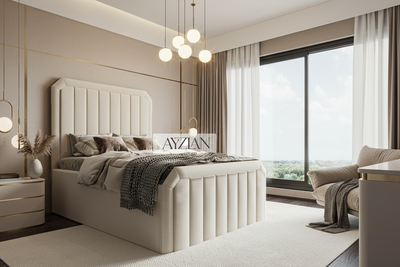 Evelyn Stripe Elegance Bed