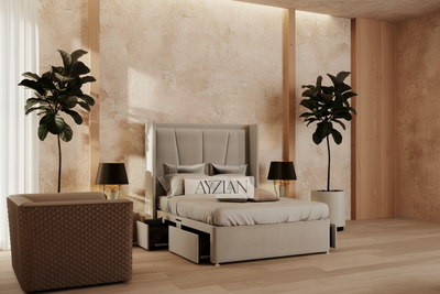 Prada Winged Drawer Storage Divan Bed