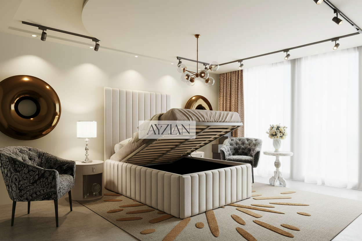 Newport Grand Deluxe Stripe Line Bed