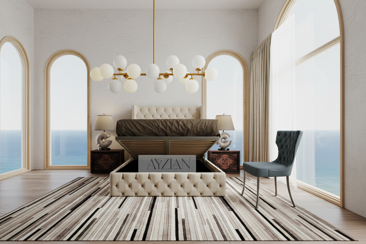 Hail Curve Winged Designer Bed