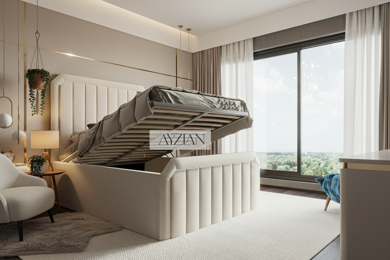 Evelyn Stripe Elegance Bed