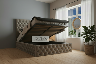 Cerry Upholstered Chesterfield Bed