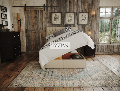 Lennon Chesterfield Sleigh Scroll Divan Ottoman Storage Bed