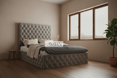 Cerry Upholstered Chesterfield Bed